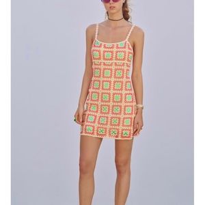 Zara crochet dress, worn only once!
